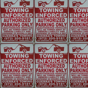 Towing Enforced