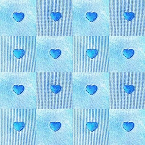 16 Hearts of blue