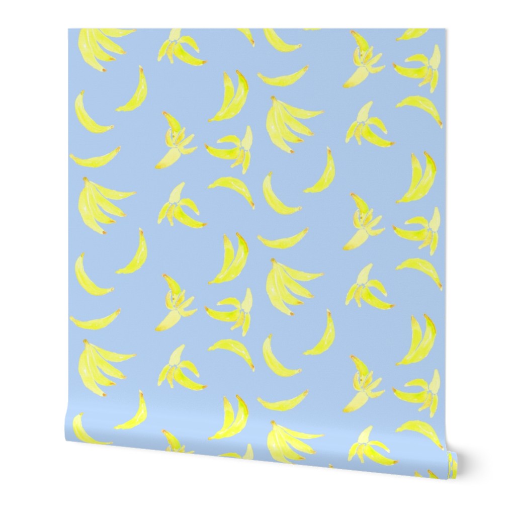 bananas in blue