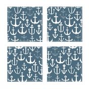 anchors // anchor fabric blue grey fabric anchor nautical design anchors fabric baby nursery blue nautical anchors