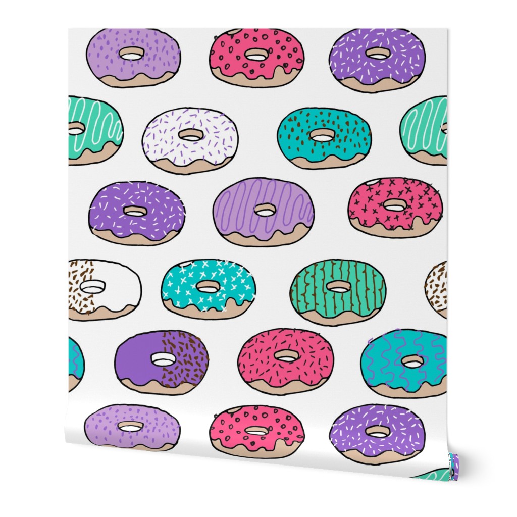 donut // donuts doughnuts sweets colorful bakery donut  shop cute food sweets fabric