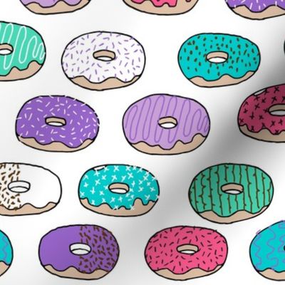 donut // donuts doughnuts sweets colorful bakery donut  shop cute food sweets fabric