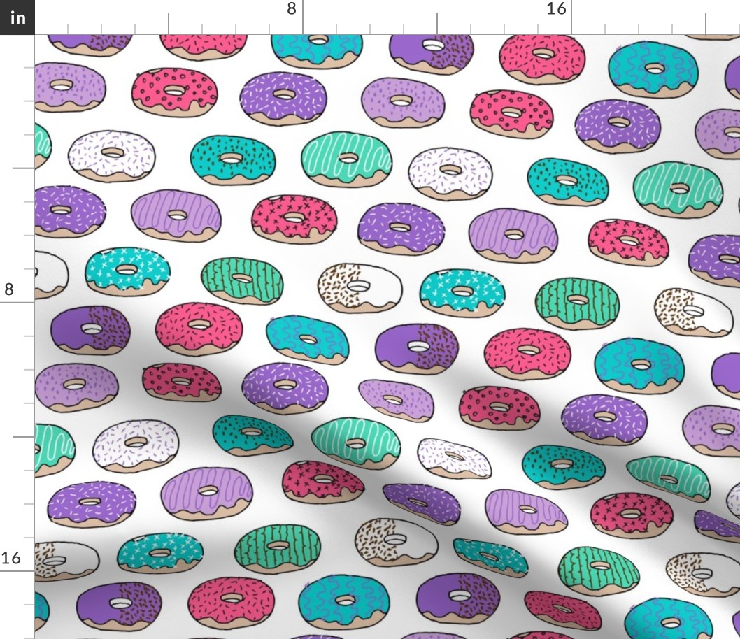 donut // donuts doughnuts sweets colorful bakery donut  shop cute food sweets fabric