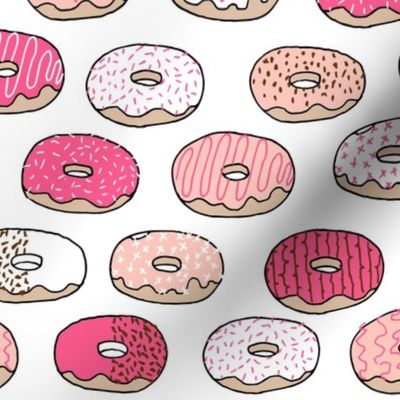 donut // pink pastel cute donuts doughnuts sweets bakery coffee tea food sweet design