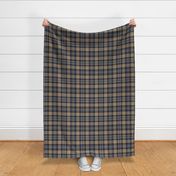 Gordon Highlanders tartan, 10" weathered colors