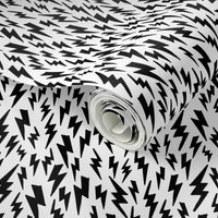 lightning bolt // bw lightning fabric bolts fabric black and white bolt design andrea lauren fabric nursery halloweens fabric