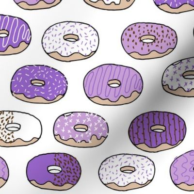 donut // pastel purple doughnuts donuts cute bakery girls sweets