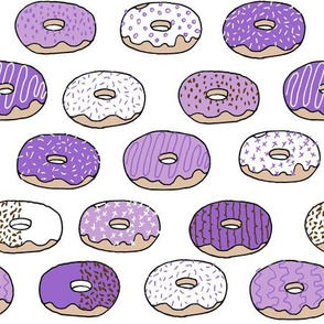 donut // pastel purple doughnuts donuts cute bakery girls sweets