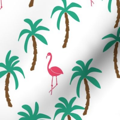 palm tree // trees flamingo flamingos tropical summer cute palm trees 