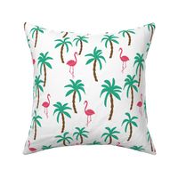 palm tree // trees flamingo flamingos tropical summer cute palm trees 