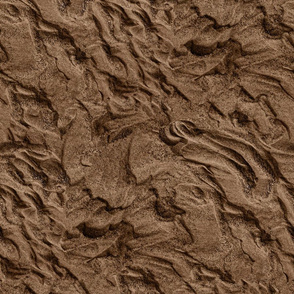 flowing sand, dark