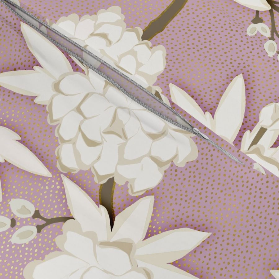 Chinoiserie in Lilac