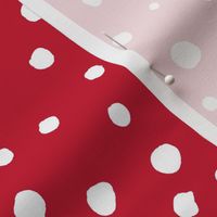 large scale dots - red