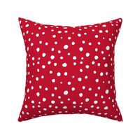 large scale dots - red