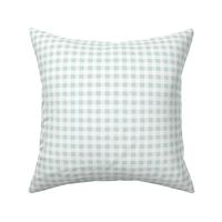 gingham - pale blue