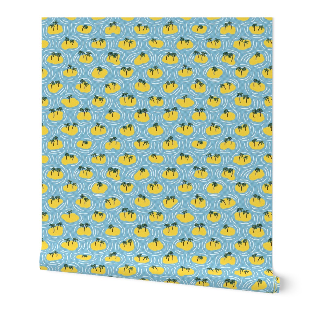 Tropical Island Polka Dots