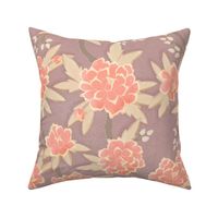 Paeonia, in Coral and Lavender