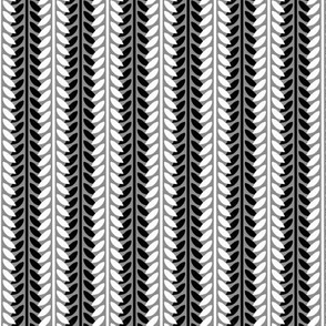 Willow Branch Stripe - Monochrome