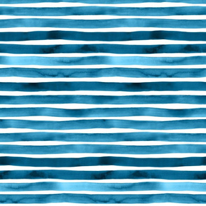 Ink Stripes M+M Ultramarine by Friztin