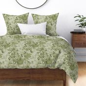 Gracious Abundance ~ Green Linen Luxe 