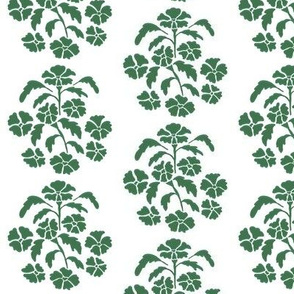 French Floral - Green Ivy