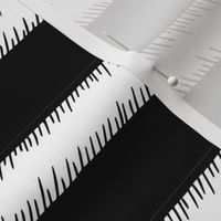 Black and White Adventure Stripe