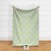 Nautical - Anchor Lime Green