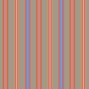 Tawny and coral dawn vertical multistripe by Su_G now SMALL (was larger)