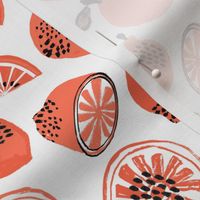 Summer Citrus - Orange/Red by Andrea Lauren