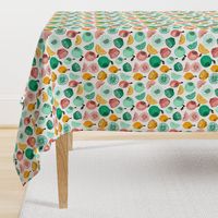 Summer Citrus - Mint, Green, Yellow by Andrea Lauren