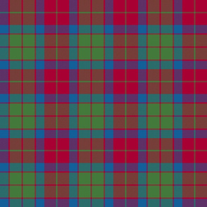 MacQuarrie tartan #5, 1815 variant, 6"