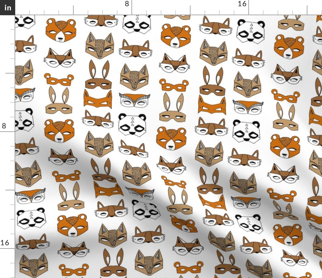 fox mask // owl mask animal masks panda cute animals