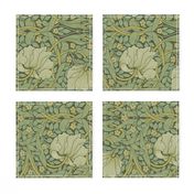 William Morris ~ Antiqued Pimpernel ~ Original ~ Border 