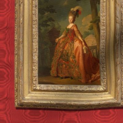 Maison Sassafras des Chouchous ~ Museum Wall ~ Madame du Barry Moire