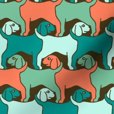 Surfing Dogs Tessellation