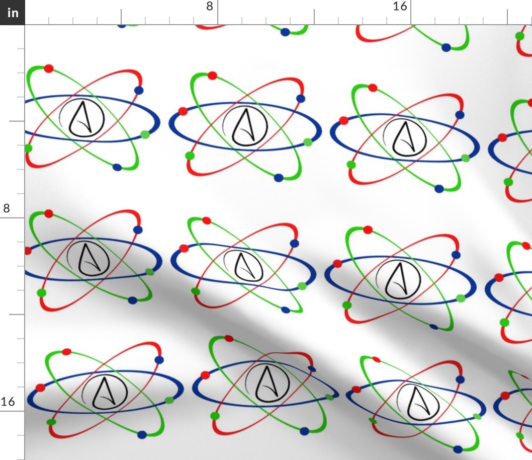 Atheism Atomic Symbol