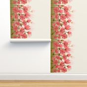 floral meadow border print