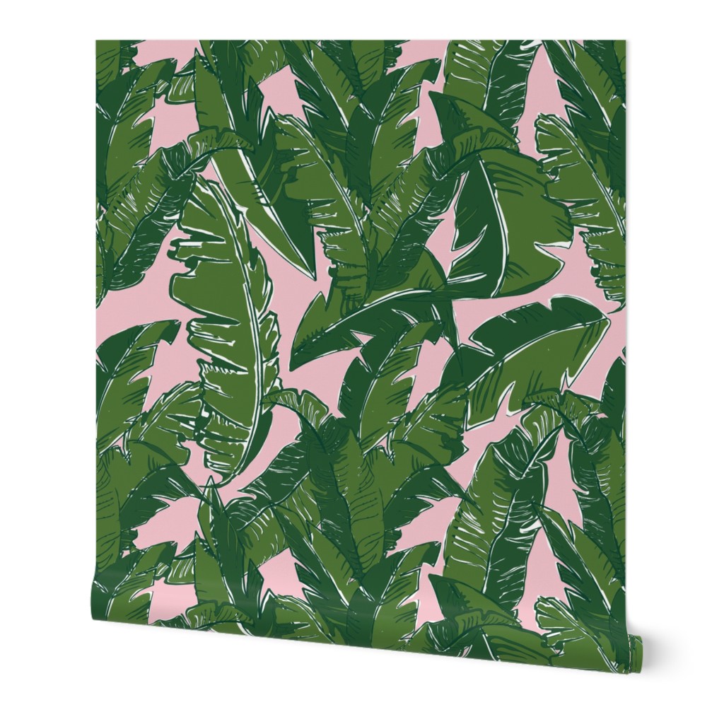 Leaves Baninque in Pink Conch