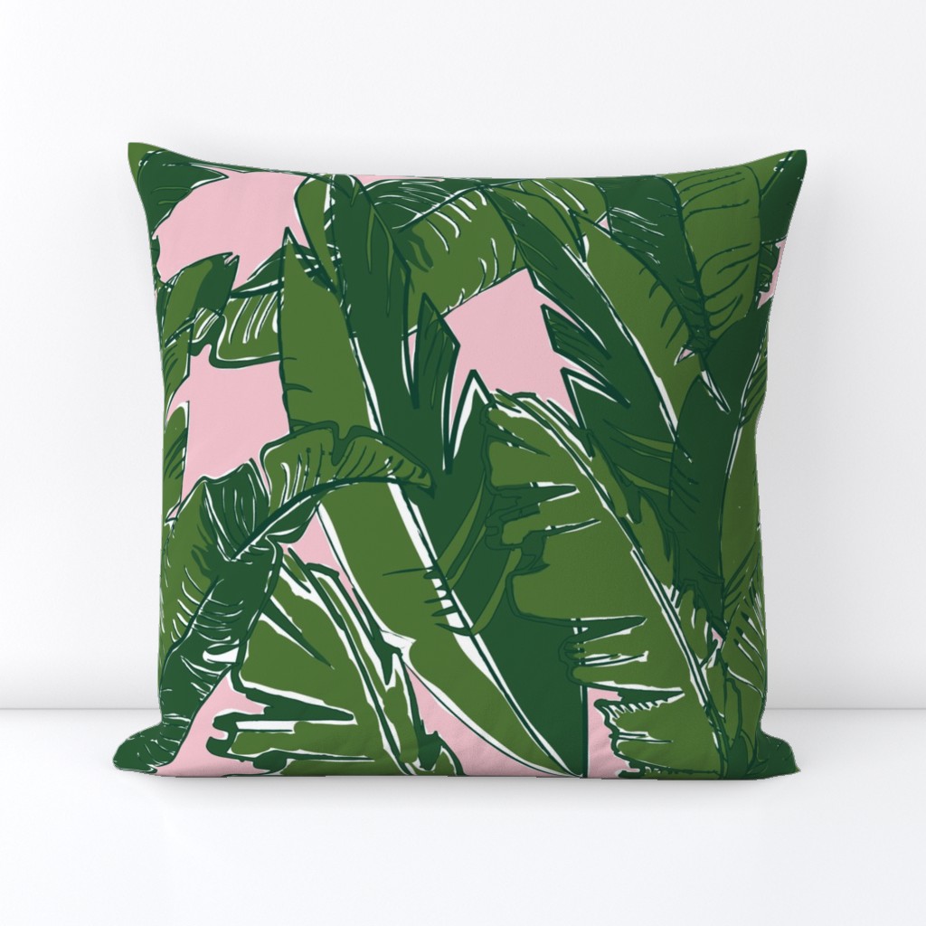 Leaves Bananique in Pink Conch