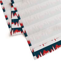 economic growth chart - red and navy on white