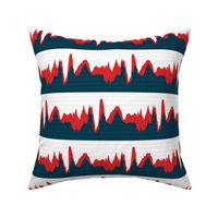 economic growth chart - red and navy on white