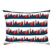 economic growth chart - red and navy on white