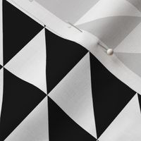 white black half triangle | pencilmeinstationery.com