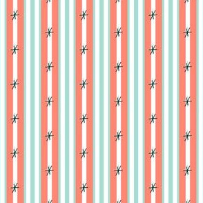 Mint Coraldition Stripes