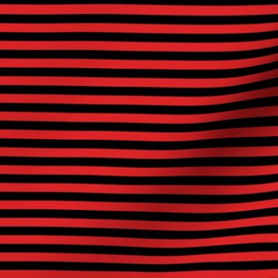 Bankers black + red, quarter-inch stripes by Su_G