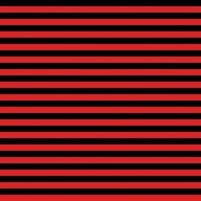 Bankers black + red, quarter-inch stripes by Su_G