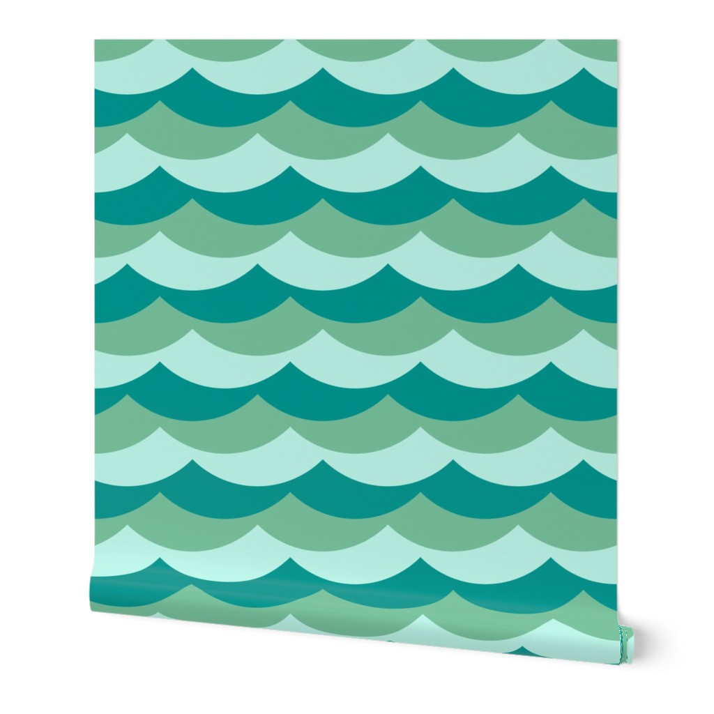 04160293 : scallop wave zigzag : surf