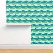 04160293 : scallop wave zigzag : surf