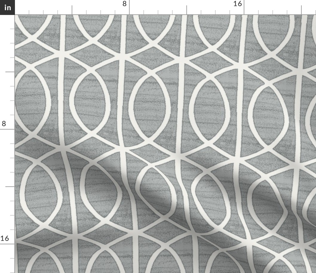 Regalia Geometric Ash Grey