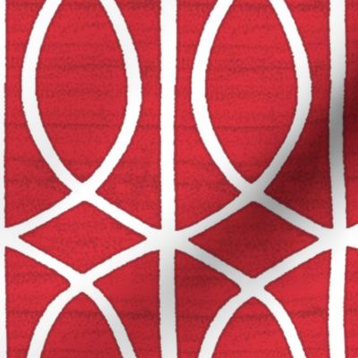 Regalia Geometric Really Red